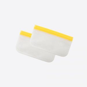 Set de 2 sacs à zip réutilisables 290ml