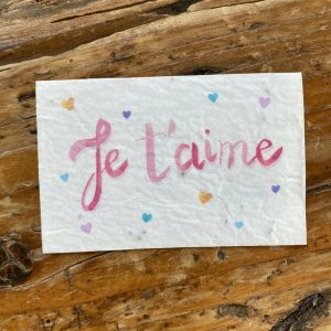 Cartes à planter format mini