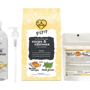 Coffret cadeau – Kit de démarrage gel lavant corps & cheveux