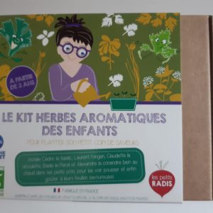 Kit herbes aromatiques des enfants