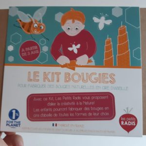 Kit bougies en cire d’abeille