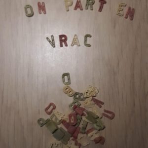 Pâte alphabet 3 couleurs – bio