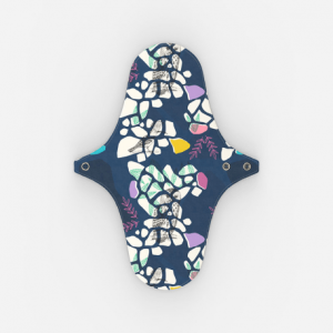 Serviette nuit lavable en coton bio