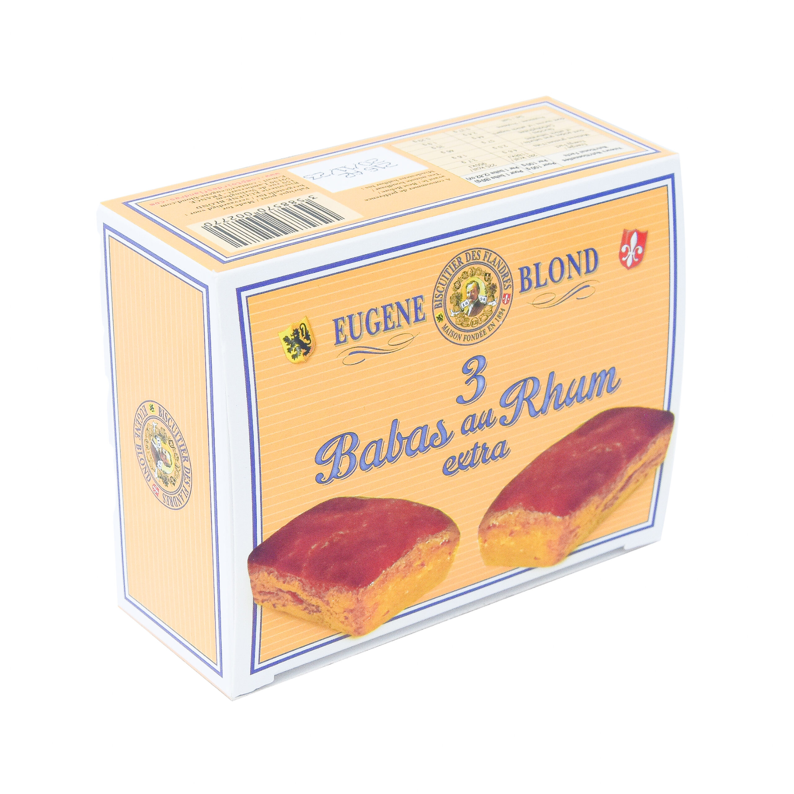 Babas au Rhum Extra – 240g (DLUO : 21/05/25)