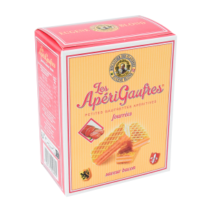 Apérigaufres Fourrées Bacon – 75g