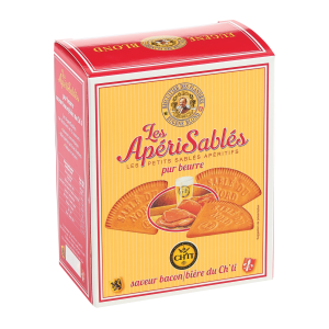 Apérisablés Bacon / Bière du Ch’ti – 85g