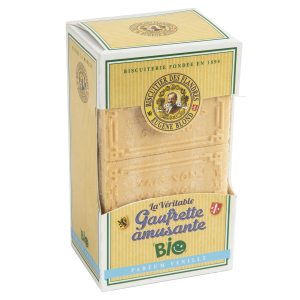 Gaufrettes Amusantes Bio Vanille – 175g