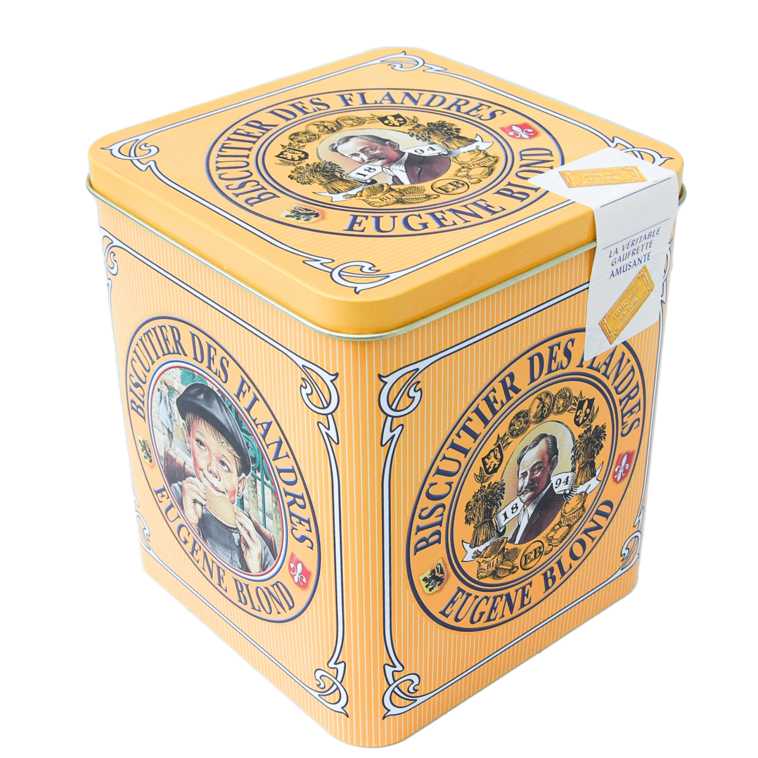 Boîte Collection de Gaufrettes Amusantes Vanille – 400g