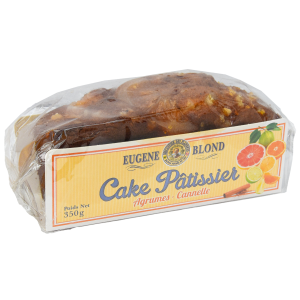 Cake Pâtissier Agrumes / Cannelle – 350g