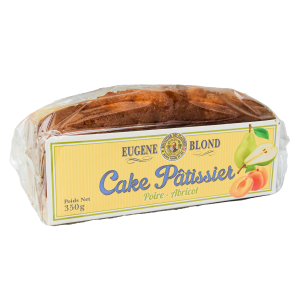 Cake Pâtissier Poire / Abricot – 350g