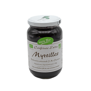 Confiture myrtilles – bio