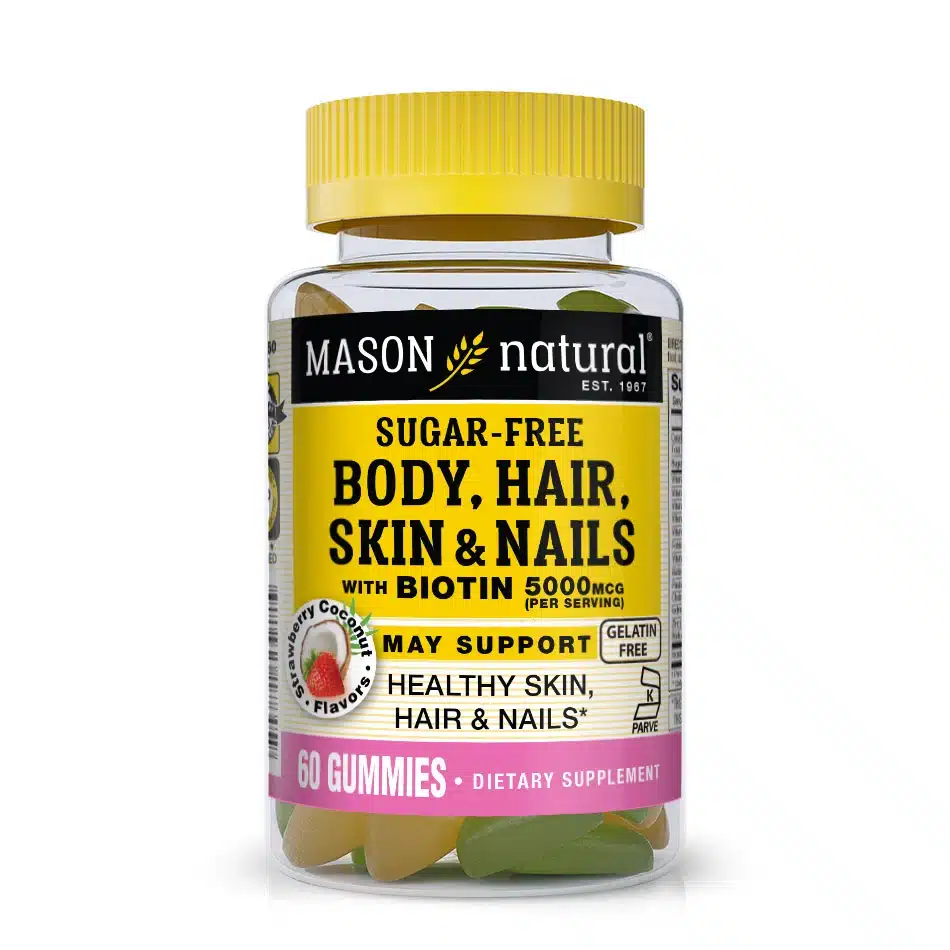 Corps-Cheveux-Peau & Ongles – 60 Gommes – Mason Natural