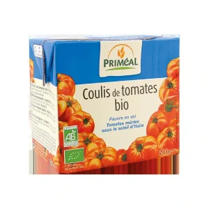 Coulis de tomates bio – 500g – Priméal