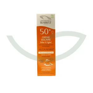 Crème solaire SPF50+ – 100ml – Laboratoires de Biarritz
