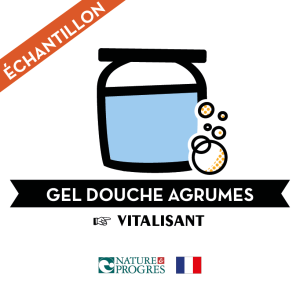 Gel douche vitalisant liquide – agrumes