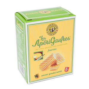 Apérigaufres Fourrées Gouda Cumin – 75g