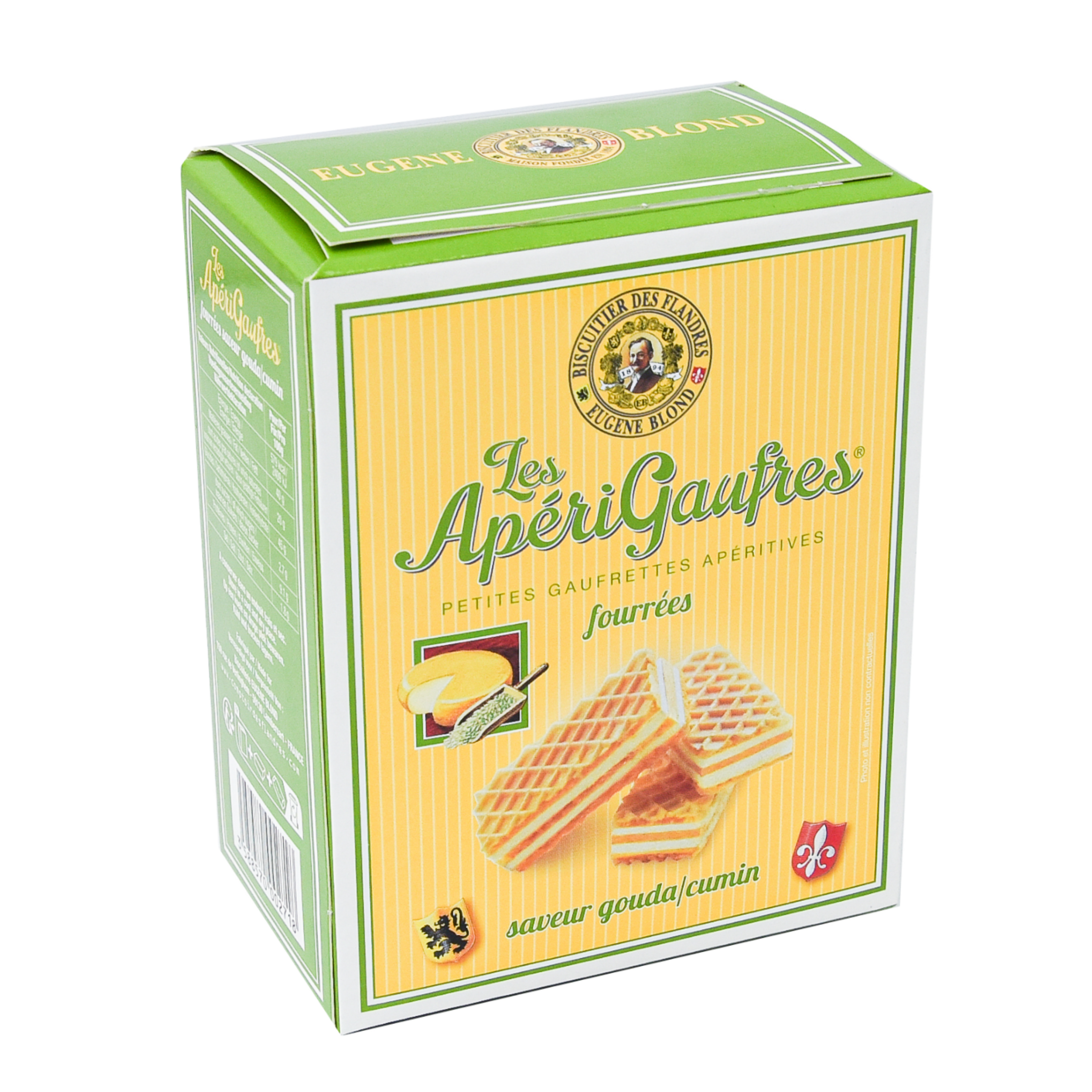 Apérigaufres Fourrées Gouda Cumin – 75g