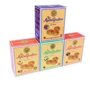 Lot de 4 Apérigaufres Fines – 85g x 4