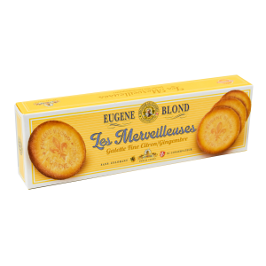 Galettes Fines Merveilleuses Citron/Gingembre – 100g | DLUO : 14/06/25