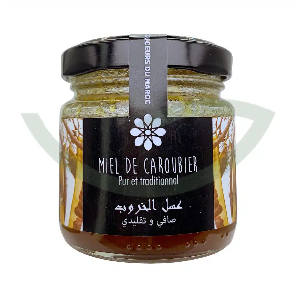 Miel de Caroubier – 100g – Les douceurs du Maroc