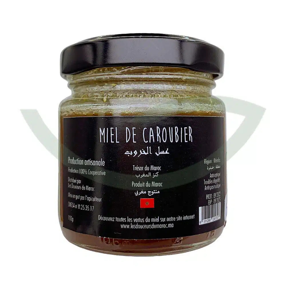 Miel de Caroubier – 100g – Les douceurs du Maroc – Image 2