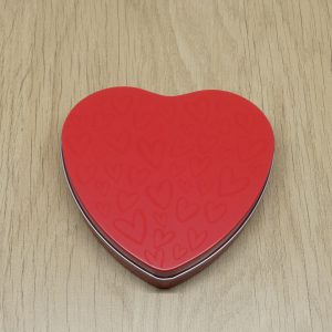 Boîte coeur rouge  – vide