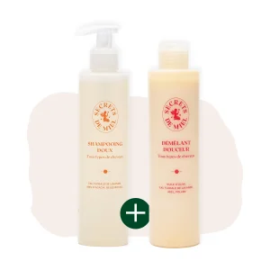 DUO Cheveux : Shampooing & Démêlant
