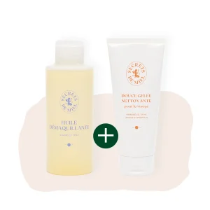 DUO Double nettoyage : Huile Démaquillante & Douce Gelée Nettoyante