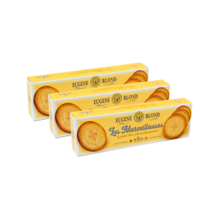 Lot de Galettes Fines Merveilleuses Citron / Gingembre : 2 + 1 offert – 100g x 3 | DLUO : 14/06/25