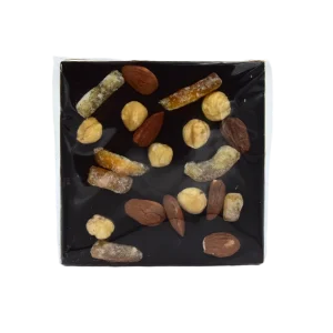 Tablette Chocolat Noir et mendiants – 100g