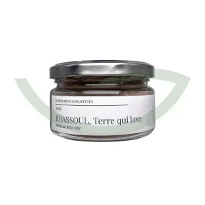 Rhassoul Terre qui lave – 100g – Zina Cosmetik