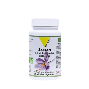 Safran – 30mg – 30 gélules – Vit&rsquo;All+