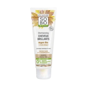 Shampoing Cheveux Brillants Argan Bio – 250ml – So’Bio
