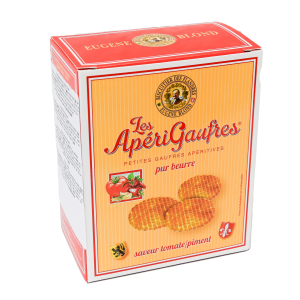 Apérigaufres Fines Tomate / Piment – 85g
