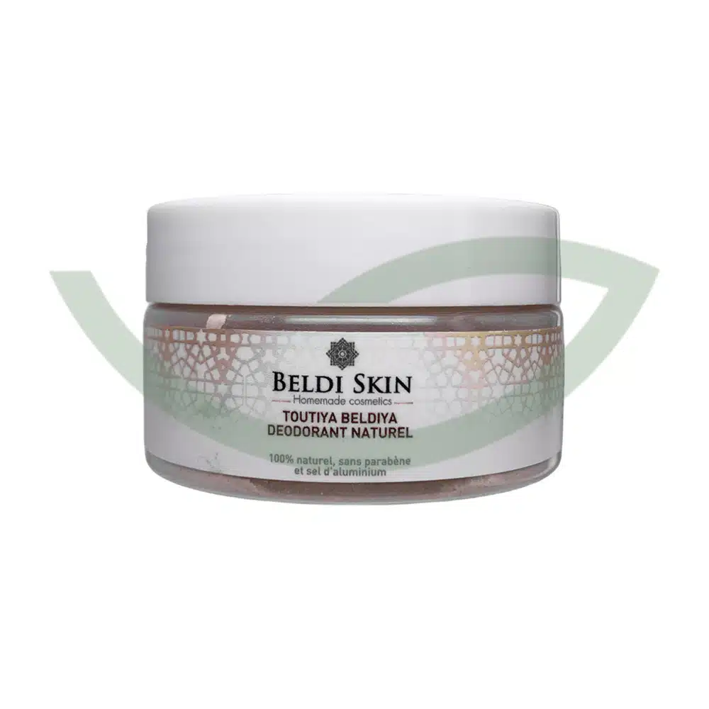 Toutiya Beldiya déodorant naturel – 100g – Beldi Skin