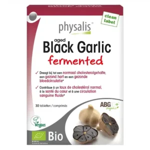 Ail Noir Fermenté – 30 comprimés – Physalis