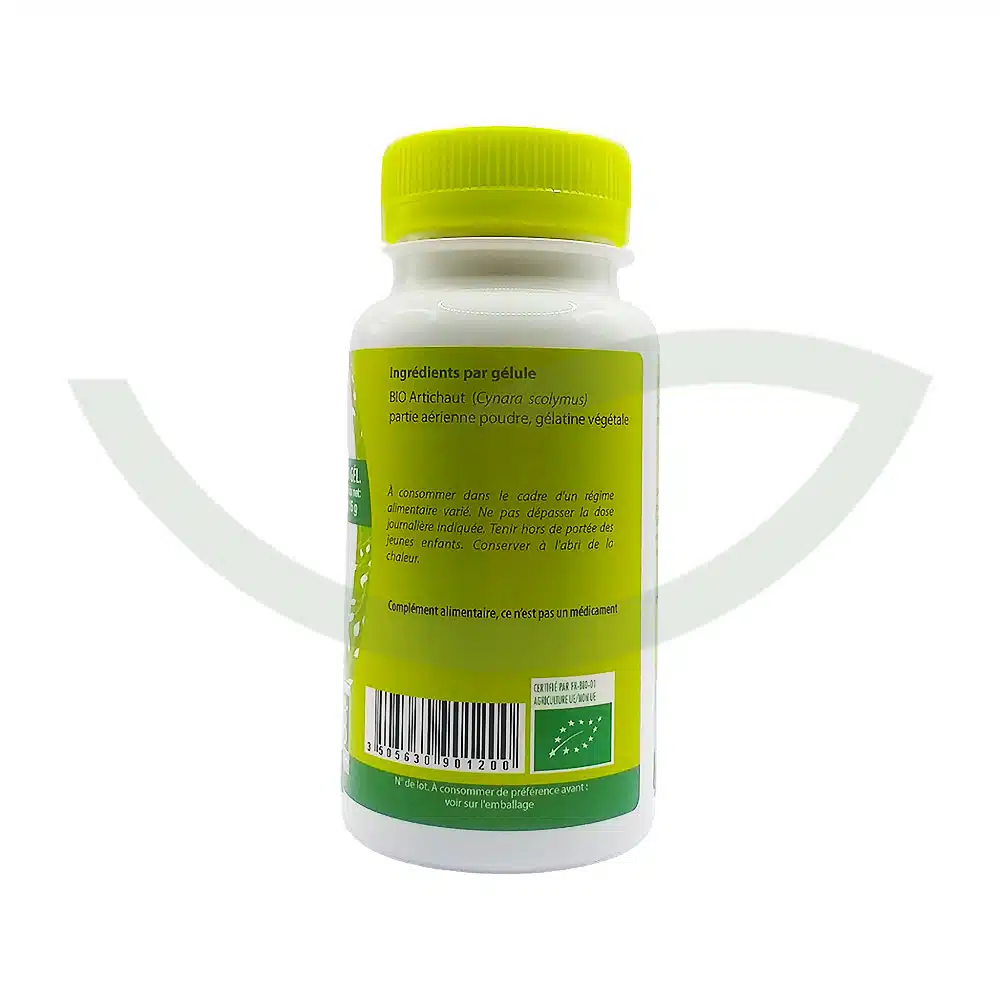 Artichaut bio – 90 gélules – MGD – Image 2
