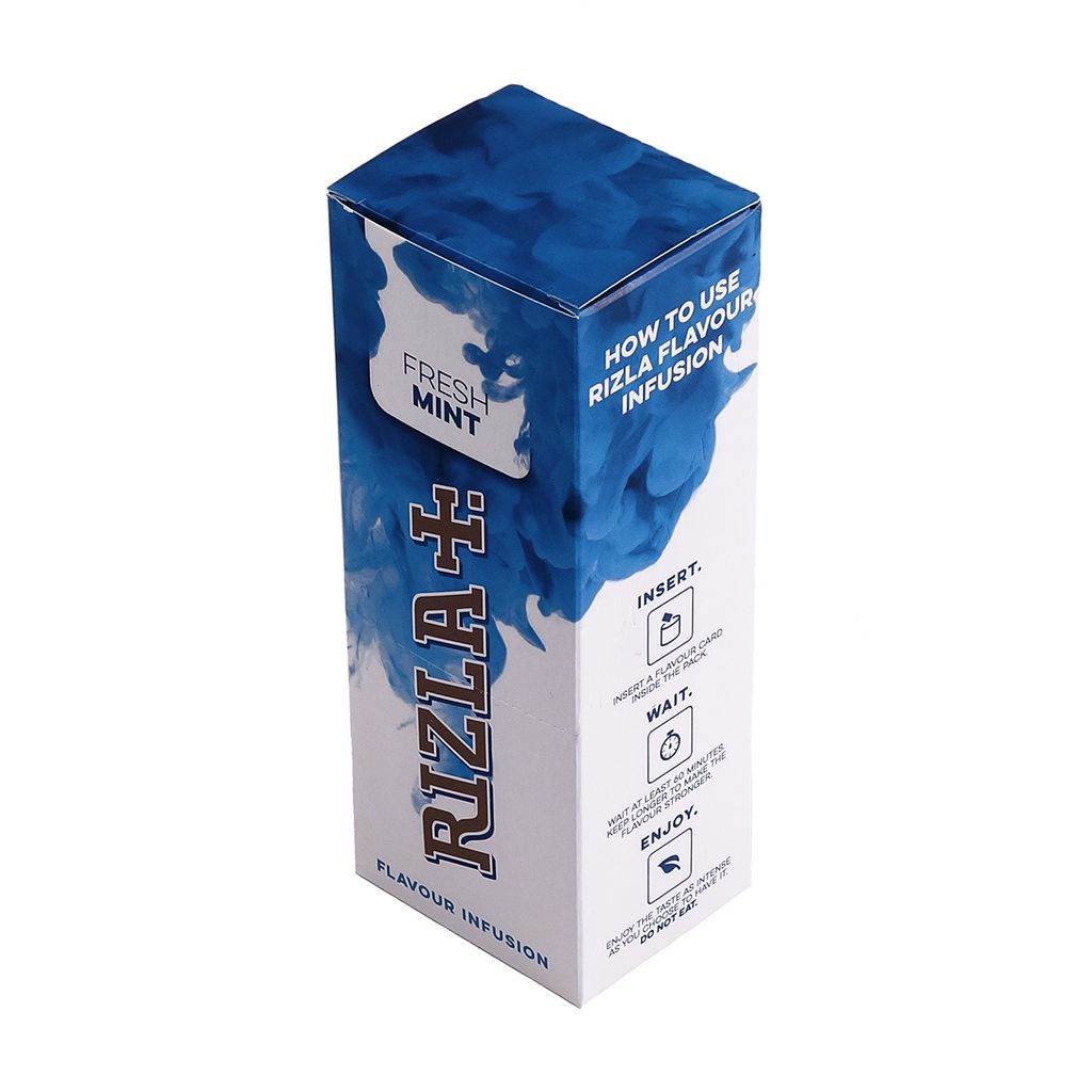 Carte Fraicheur Rizla BLEU (Boite de 25)