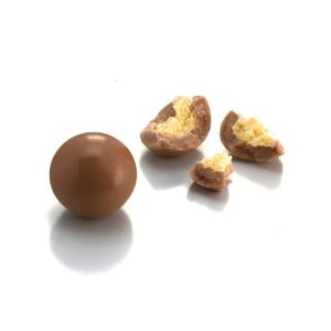 Oeuf croustillant riz soufflé chocolat lait