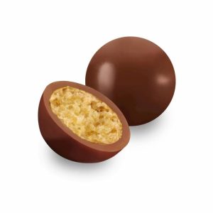 Oeuf croustillant riz soufflé chocolat noir