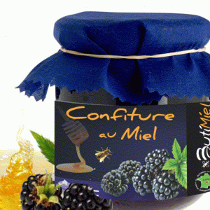 Confiture de Mûres au Miel 250gr