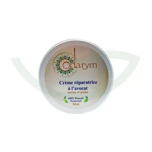 Crème réparatrice mains & pieds – 50g – Odarym