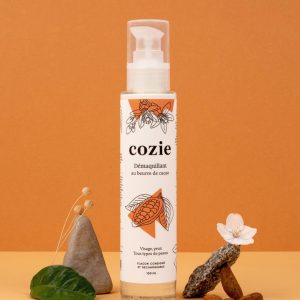 Démaquillant Cozie en flacon verre consigné – bio & vegan