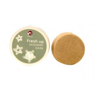 Déodorant solide fresh up dans sa boîte rechargeable