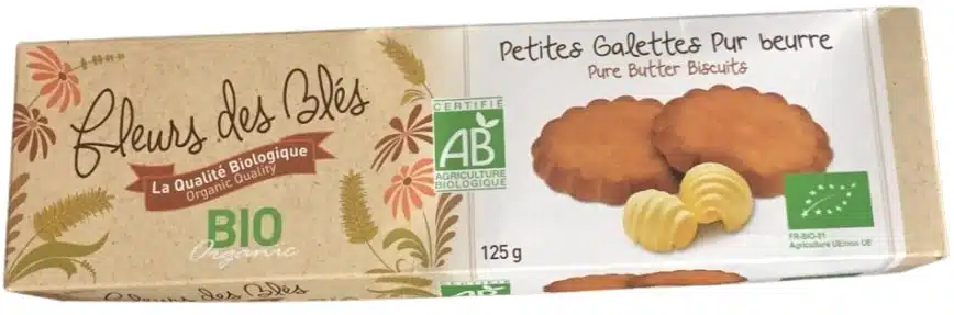 Galettes pur beurre – 125g – Fleurs des blés