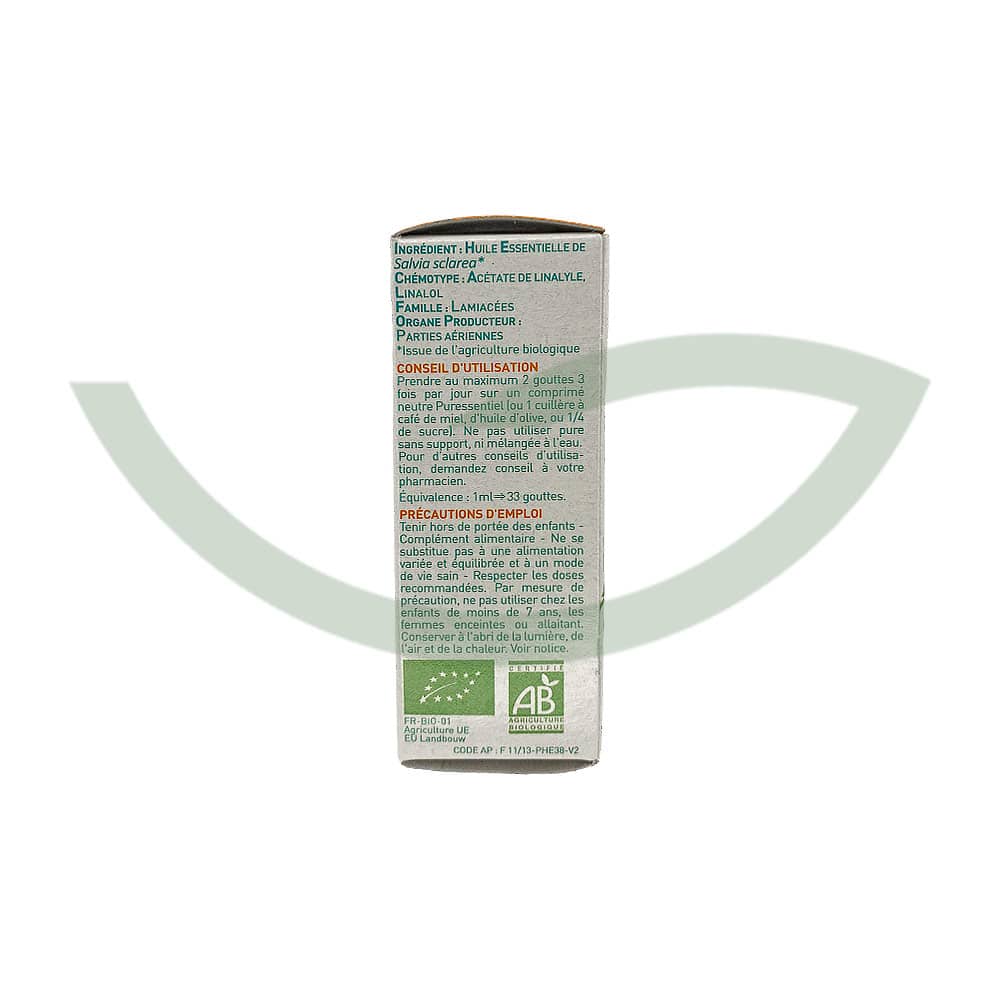 Huile Essentielle Sauge sclarée – 5ml – Puressentiel – Image 2