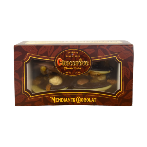 Mendiants Chocolat Noir, Lait et Blanc – 100g