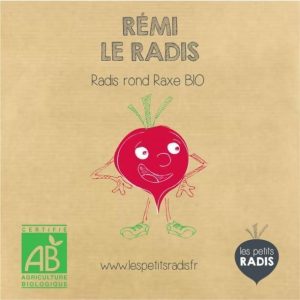 Mini kit de graines de radis bio