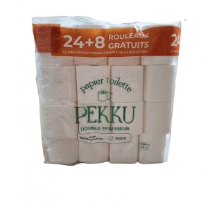 Papier toilette PEKKU Double Epaisseur x32