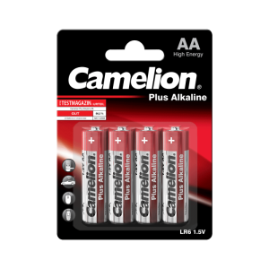 Piles Camelion Alcaline AA LR06 (12 x Blister de 4 piles)